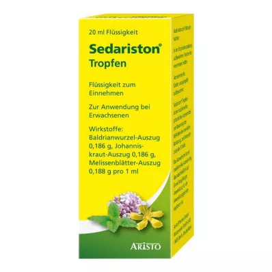 Sedariston damlaları, 20 ml
