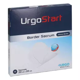 URGOSTART Border Sacrum 20x20 cm köpük yara örtüsü, 5 adet