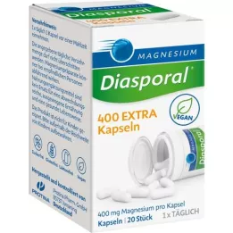 MAGNESIUM DIASPORAL 400 Ekstra Kapsül, 20 Kapsül