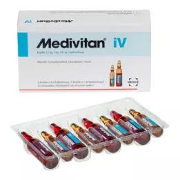 MEDIVITAN amp. çiftlerinde iV enjeksiyon çözeltisi, 8 adet