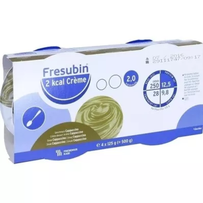 FRESUBIN 2 kcal kremalı kapuçino fincanda, 4X125 g