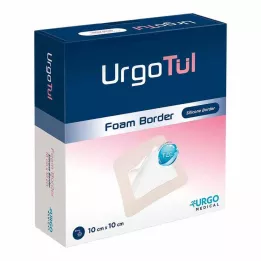 URGOTÜL Köpük Bordür 10x10 cm bandaj, 10 adet