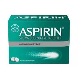 ASPIRIN 500 mg kaplı tablet, 40 adet