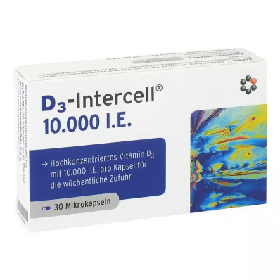 D3-Intercell 10000 IU kapsül, 30 adet