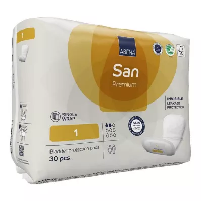 ABENA San 1 Premium ekler, 30 adet