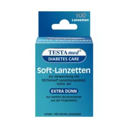 TESTAMED Yumuşak lansetler, 100 adet