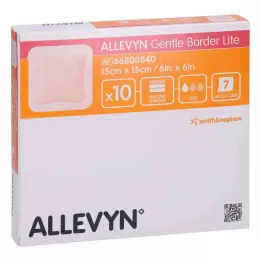 ALLEVYN Gentle Border Lite 15x15 cm köpük sargı, 10 adet