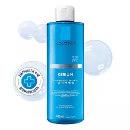 ROCHE-POSAY Kerium son derece yumuşak jel şampuan, 400 ml