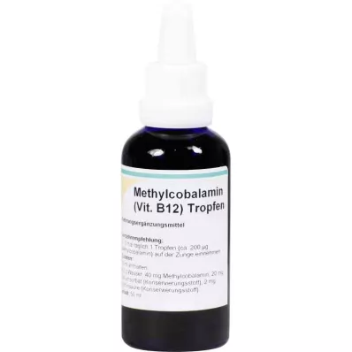 Metilkobalamin B12 Vitamini damlası (50 ml) Metilkobalamin B12 Vitamini damlası (50 ml)
