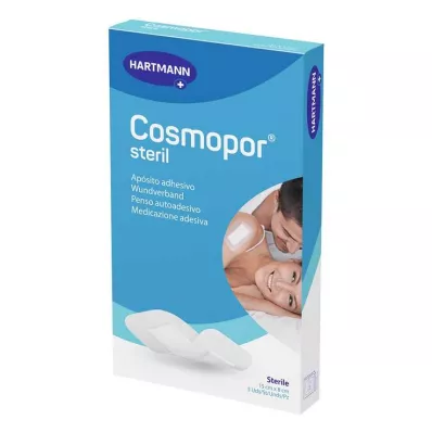 COSMOPOR Steril yara örtüsü 8x15 cm, 5 adet