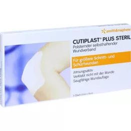 Cutiplast Plus steril 7,8x15 cm bandaj, 5 adet