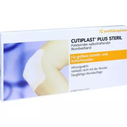 Cutiplast Plus steril 10x19,8 cm bandaj, 5 adet