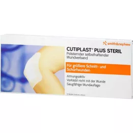 Cutiplast Plus steril 10x24,8 cm bandaj, 5 adet