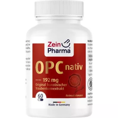 OPC NATIV Kapsül 192 mg saf OPC, 60 adet