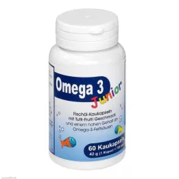 OMEGA-3 Junior Berco Çiğneme Kapsülleri, 60 Kapsül