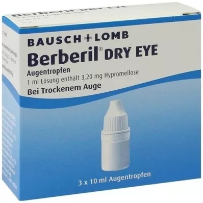 BERBERIL Kuru Göz göz damlası, 3X10 ml