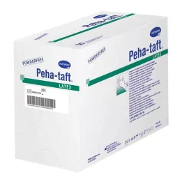 PEHA-TAFT lateks OP-eldiven 8 beden, 50X2 adet