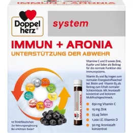 DOPPELHERZ Immun+Aronia sistem ampulleri, 10 adet