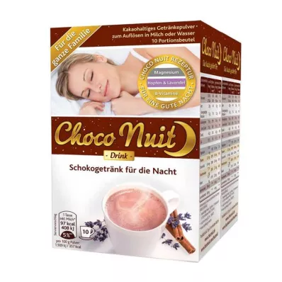 Choco Nuit iyi geceler çikolatalı içecek tozu, 20 adet Choco Nuit iyi geceler çikolatalı içecek tozu, 20 adet