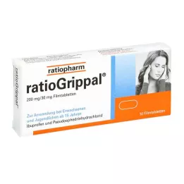 RATIOGRIPPAL 200 mg/30 mg film kaplı tabletler, 10 adet