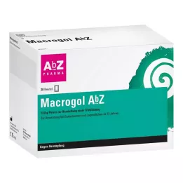 MACROGOL AbZ Plv.z.Her.e.Lsg.z.Einnehmen, 20 adet
