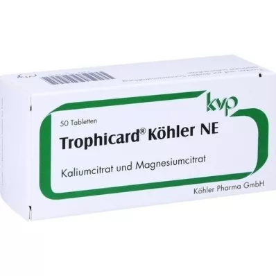 TROPHICARD Köhler NE Tabletler, 50 adet
