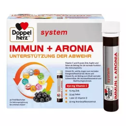 DOPPELHERZ Immun+Aronia sistem ampulleri, 30 adet