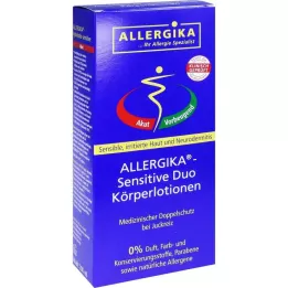 ALLERGIKA sensitive Duo vücut losyonları, 2X200 ml