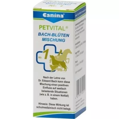 PETVITAL Bach Flower No. 1 Globules vet., 10 g