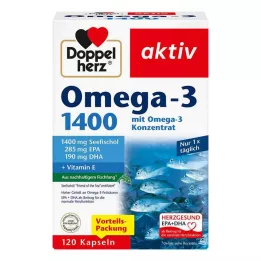 DOPPELHERZ Omega-3 1.400 Kapsül, 120 Kapsül