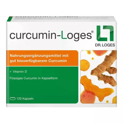 Kurkumin-loges kapsülleri, 120 adet Kurkumin-loges kapsülleri, 120 adet