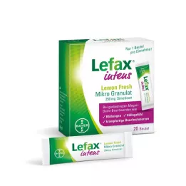 Lefax intens Limon Taze Mikro Granül 250 mg Simeticon, 20 adet