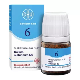 BIOCHEMIE DHU 6 Potasyum sülfürikum D 6 globül, 10 g