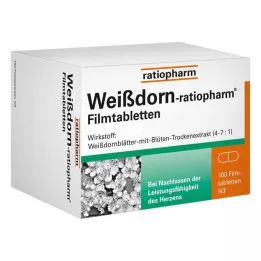 WEISSDORN-RATIOPHARM Film kaplı tabletler, 100 adet
