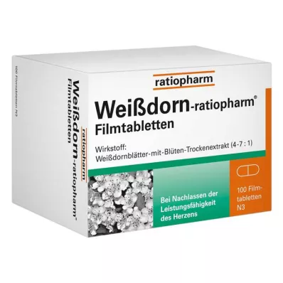 Hawthorn-ratiopharm® film kaplı tabletler, 100 adet