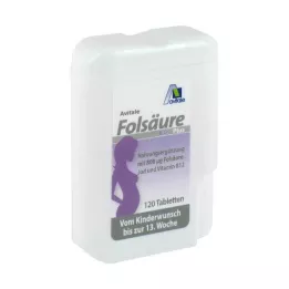 FOLSÄURE 800 Plus B12+İyot Tablet, 120 Kapsül