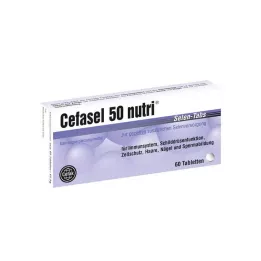 CEFASEL 50 nutri selenyum tablet, 60 adet