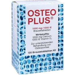 OSTEOPLUS Efervesan tabletler, 120 adet