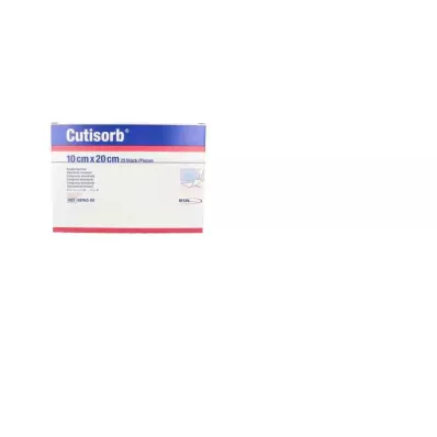 CUTISORB Emici pedler steril 10x20 cm, 25 adet