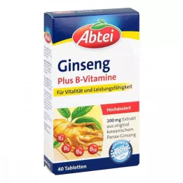 ABTEI Ginseng Plus B-Vitaminleri Tabletleri, 40 Kapsül