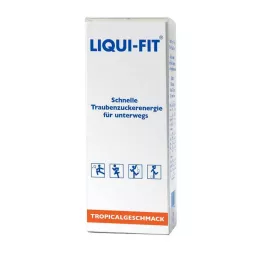 LIQUI FIT Tropikal sıvı şeker solüsyonu poşeti, 12 adet