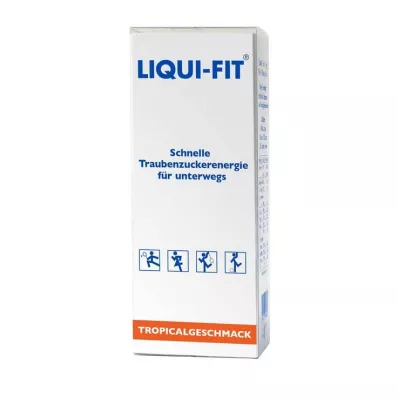 LIQUI FIT Tropikal sıvı şeker solüsyonu poşeti, 12 adet