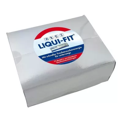 LIQUI FIT Sıvı şeker çözeltisi saklama kutusu poşeti, 75 adet