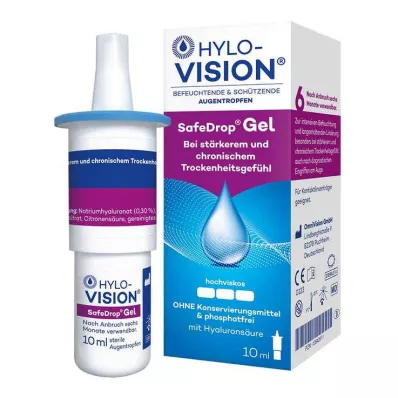 Hylo-Vision Safdrop Jel göz damlası, 10 ml Hylo-Vision Safdrop Jel göz damlası, 10 ml