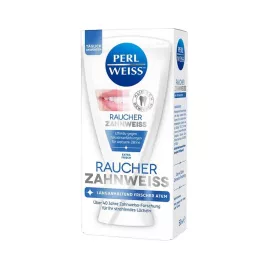 PERLWEISS Sigara içenlere özel beyazlatıcı diş macunu, 50 ml