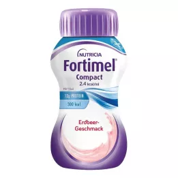 FORTIMEL Compact 2.4 Çilek aromalı, 4X125 ml