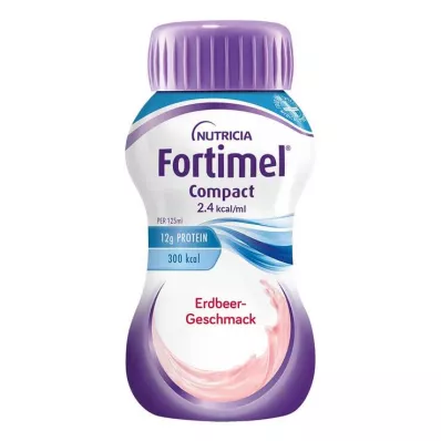 FORTIMEL Compact 2.4 Çilek aromalı, 4X125 ml