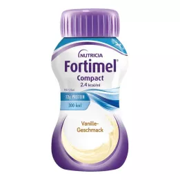 FORTIMEL Compact 2.4 vanilya aromalı, 4X125 ml
