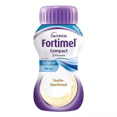 Fortimel Compact 2.4 vanilya aroması, 4X125 ml Fortimel Compact 2.4 vanilya aroması, 4X125 ml
