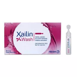 XAILIN Tek dozda göz yıkama solüsyonu, 20X5 ml